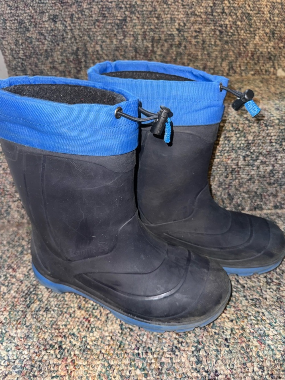 Kamik Big Kid Rain/Snow Boots- Size 6